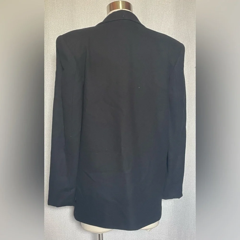 Lady Puritan wool/cashmere blend blazer